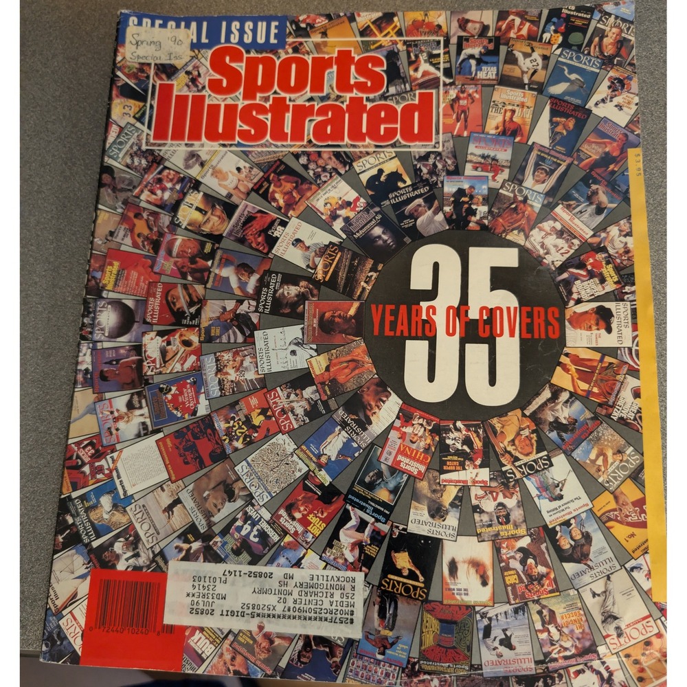 Michael Jordan SI Magazine Spring 1990 35 Years of Covers Special Issue Vintage